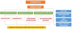 Внутренняя организационная структура ДОУ